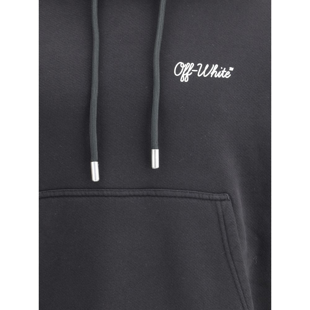 Schwarzes Baumwoll-Sweatshirt von Off-White