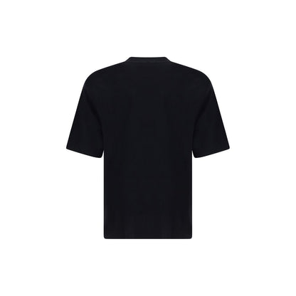 Schwarzes Baumwoll-T-Shirt von Off-White