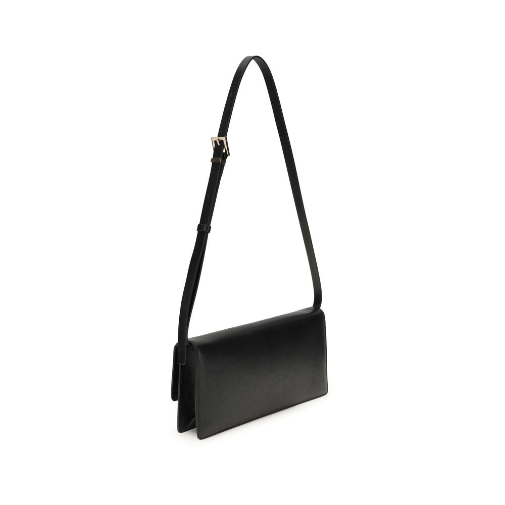 Tom Ford Black Leather Shoulder Bag