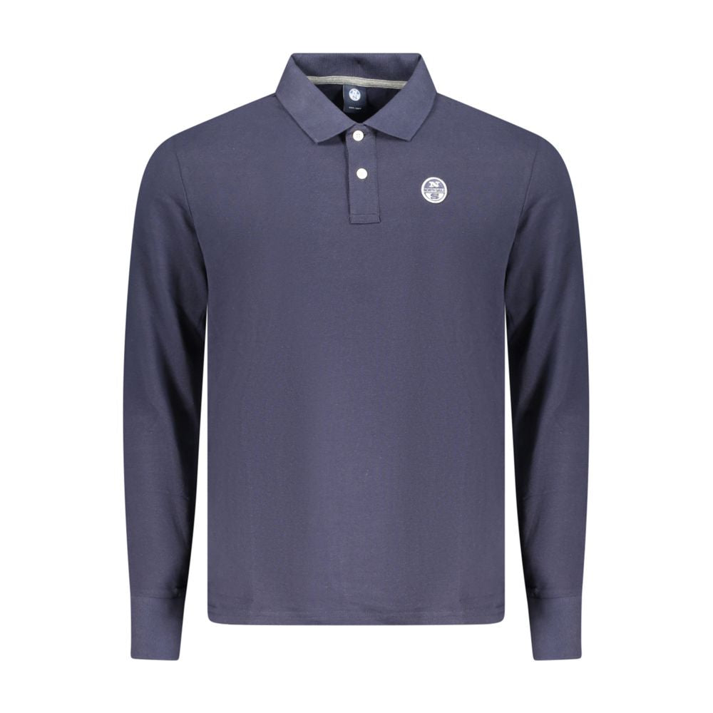 Blaues Poloshirt aus Baumwolle von North Sails