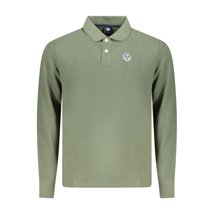 Grünes Poloshirt aus Baumwolle von North Sails
