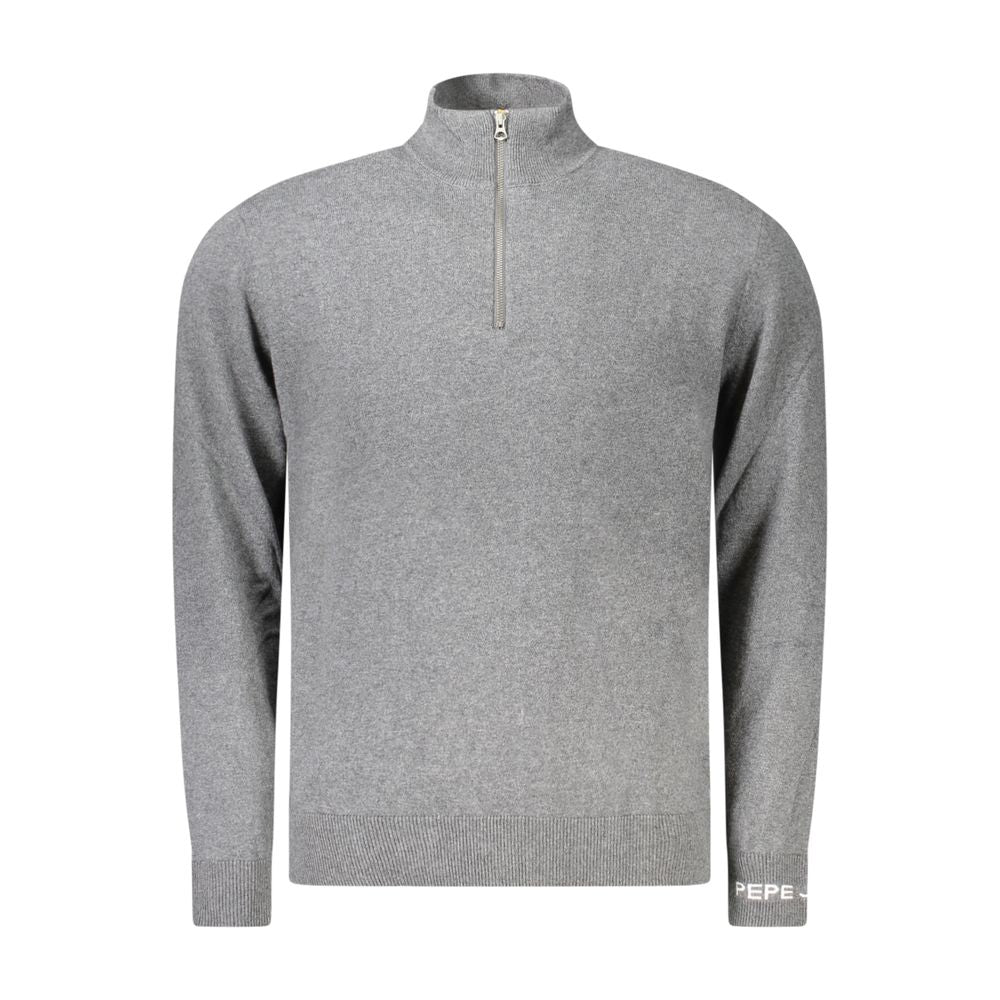 Grauer Baumwollpullover von Pepe Jeans