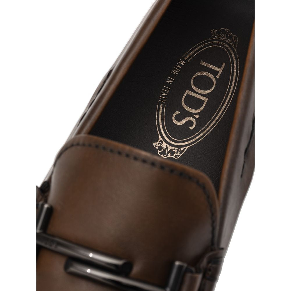 Tod's – Brauner Ledermokassin