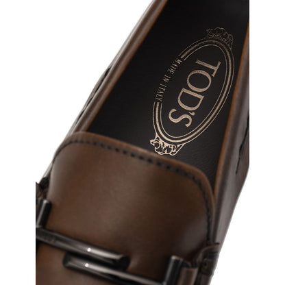 Tod's – Brauner Ledermokassin