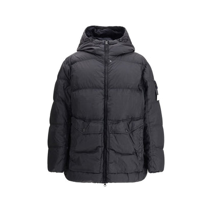 Stone Island Daunenjacke mit Kapuze