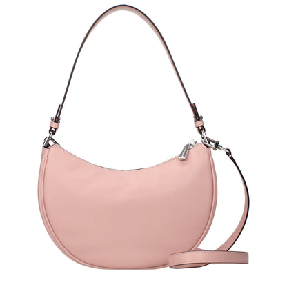 Michael Kors – Rosafarbene Schultertaschen aus Leder