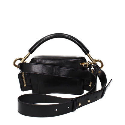 Chloé Black Leather Handbags