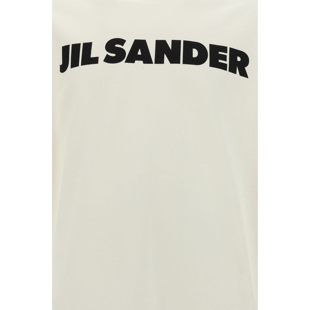 Jil Sander Weißes Baumwoll-T-Shirt