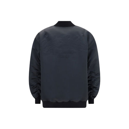 Dolce &amp; Gabbana Oversize-Jacke mit geprägtem Druck