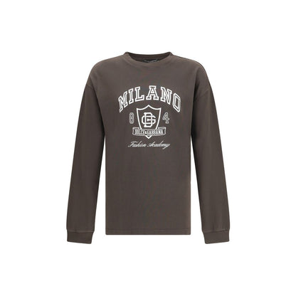 Dolce &amp; Gabbana Langarm-T-Shirt aus Baumwolle