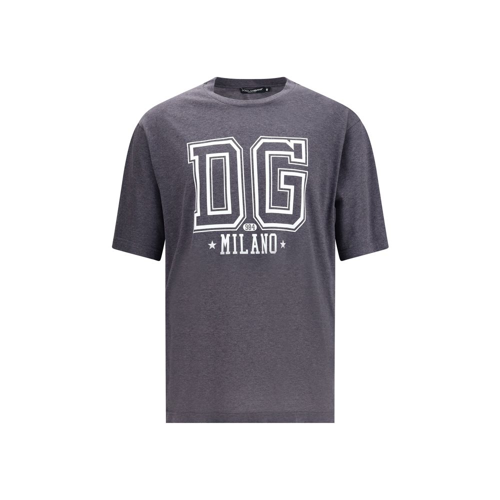 Dolce &amp; Gabbana Baumwoll-T-Shirt mit Logo-Print