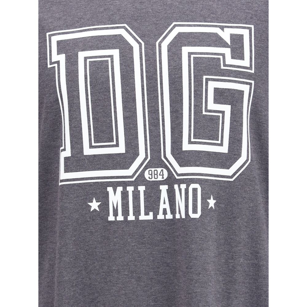 Dolce &amp; Gabbana Baumwoll-T-Shirt mit Logo-Print