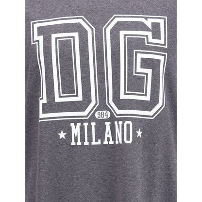 Dolce &amp; Gabbana Baumwoll-T-Shirt mit Logo-Print