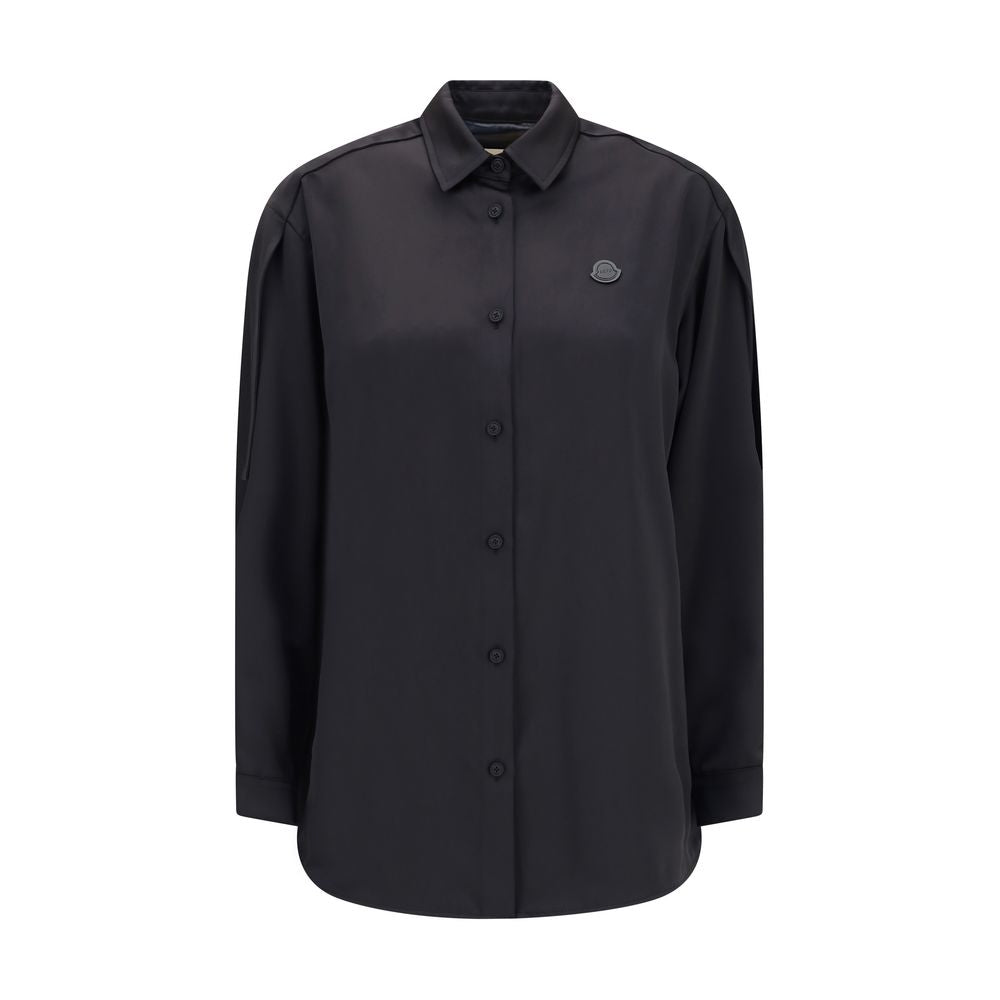 MONCLER x EDWARD ENNINFUL Black Polyester Dress Shirt