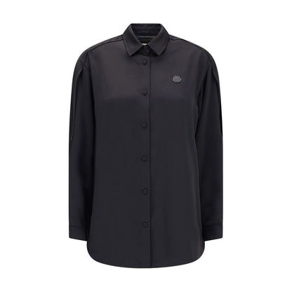 MONCLER x EDWARD ENNINFUL Black Polyester Dress Shirt