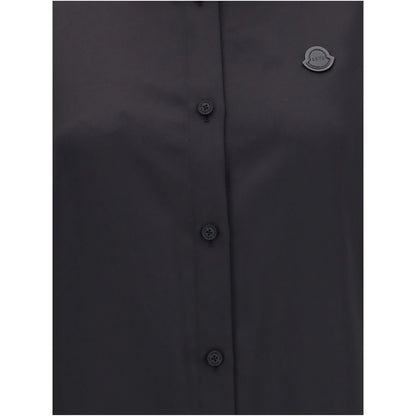 MONCLER x EDWARD ENNINFUL Black Polyester Dress Shirt