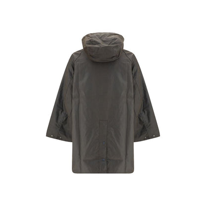Barbour Brown Cotton Trench Coat