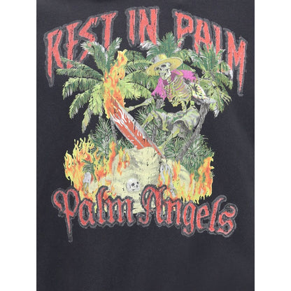 Palm Angels – Kapuzenpullover „Rest In Palm“