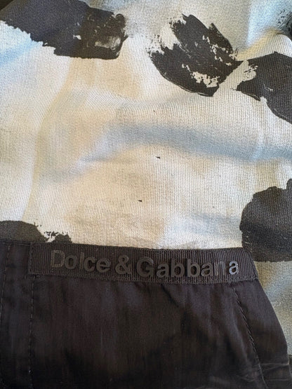 Dolce &amp; Gabbana Mehrfarbiger Camouflage-Kapuzenpullover für Herren