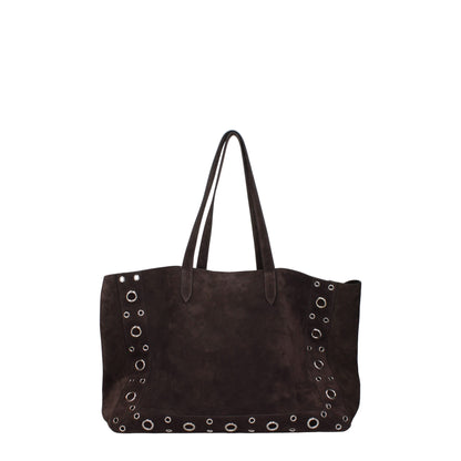 Valentino Garavani Schultertasche aus braunem Leder