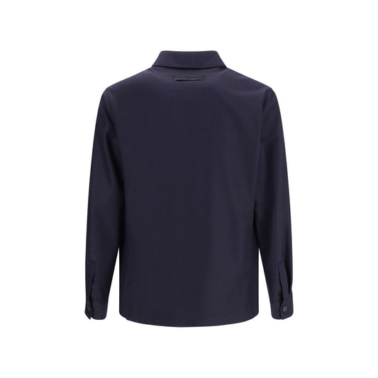 ZEGNA Kleidung aus blauer Wolle