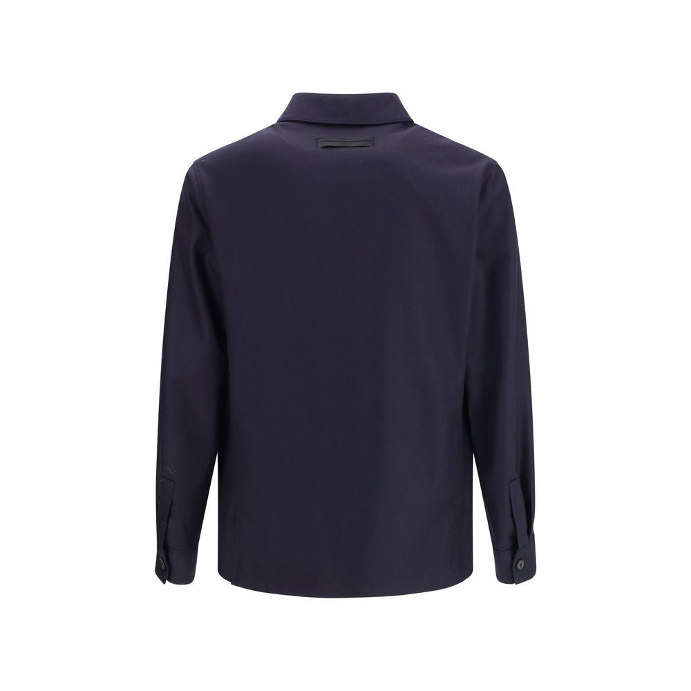 ZEGNA Kleidung aus blauer Wolle