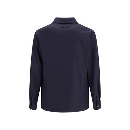 ZEGNA Kleidung aus blauer Wolle