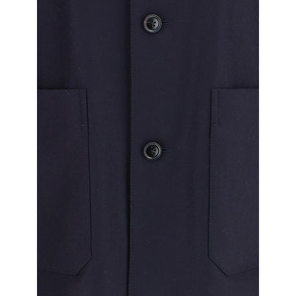 ZEGNA Kleidung aus blauer Wolle