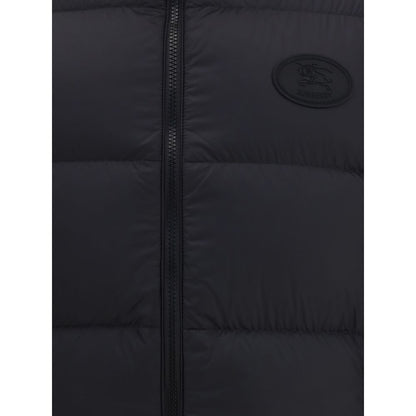 Burberry Black Polyester Sleveless Jacket