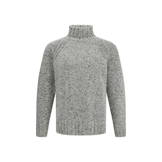 ZEGNA Kaschmir-Rollkragenpullover in Weiß