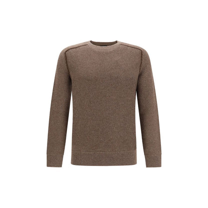 ZEGNA Brown Cashmere Cashmere Sweater