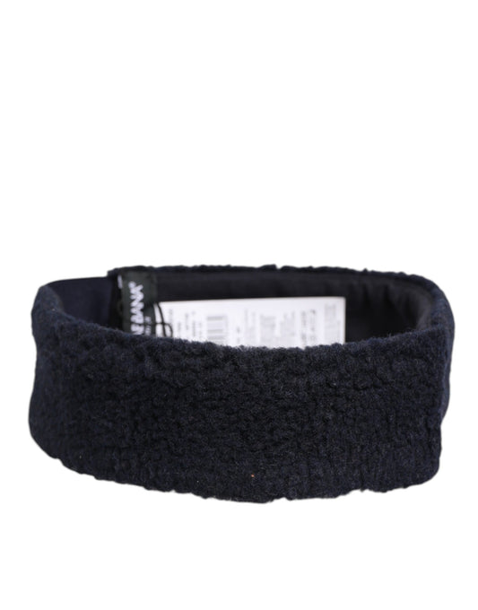 Dolce & Gabbana Black Cotton Headband Fisherman Cap One Size Men Hat