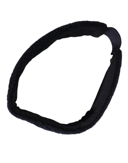 Dolce &amp; Gabbana Schwarzes Baumwoll-Stirnband Fischermütze Einheitsgröße Herrenhut