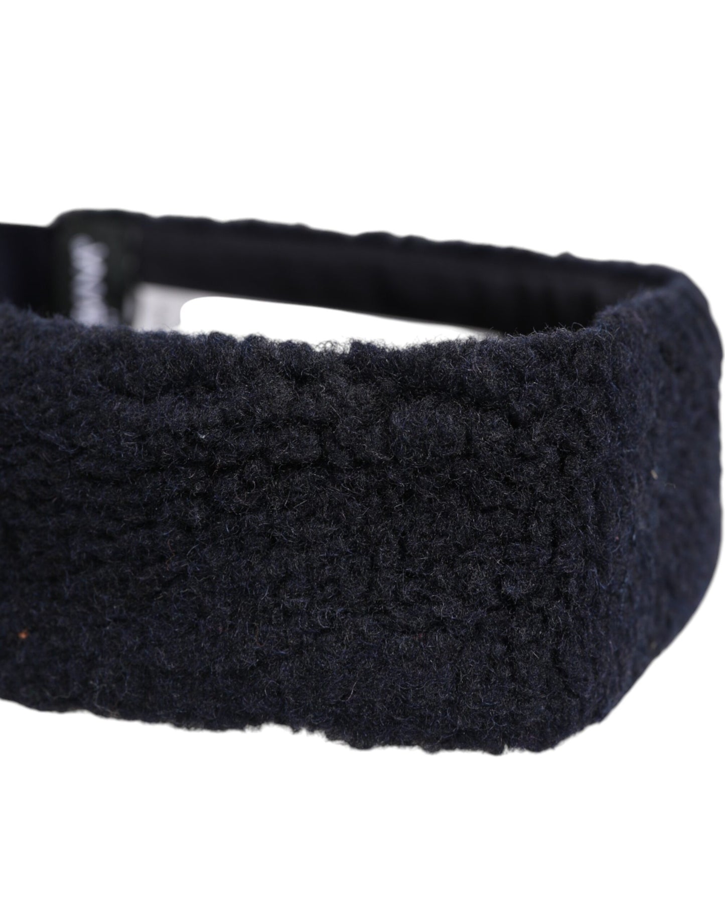 Dolce &amp; Gabbana Schwarzes Baumwoll-Stirnband Fischermütze Einheitsgröße Herrenhut