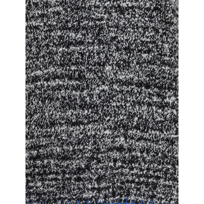 Sonnenblumen-graues Sweatshirt aus recyceltem Polyamid