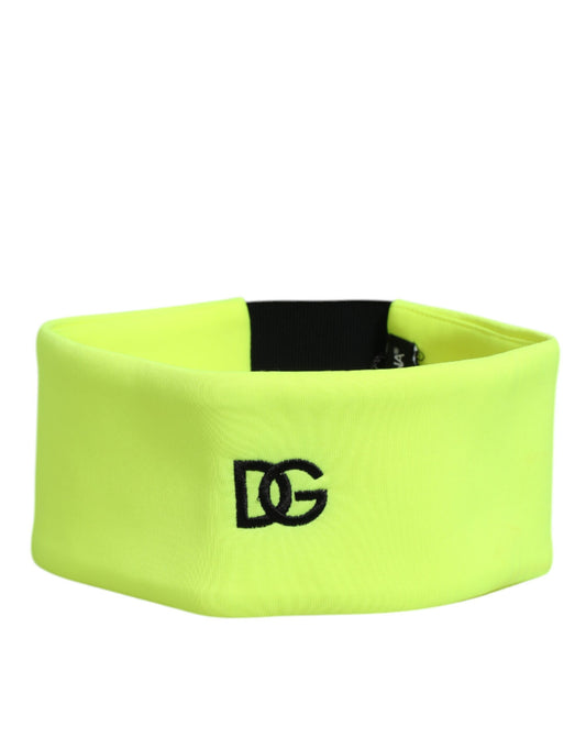 Dolce & Gabbana Green Polyester Headband Fisherman Cap One Size Men Hat