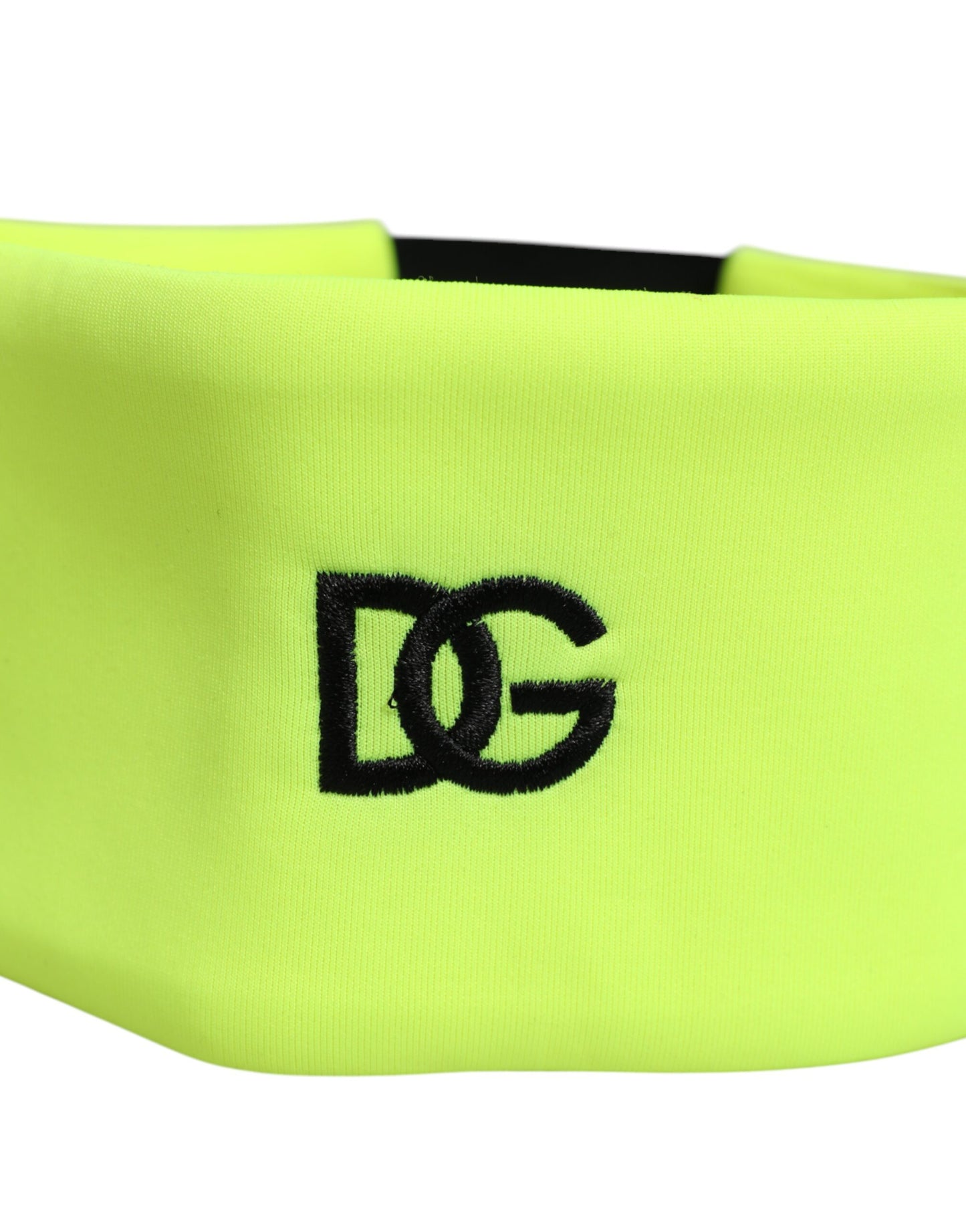 Dolce &amp; Gabbana Grünes Polyester-Stirnband Fischermütze Einheitsgröße Herrenhut