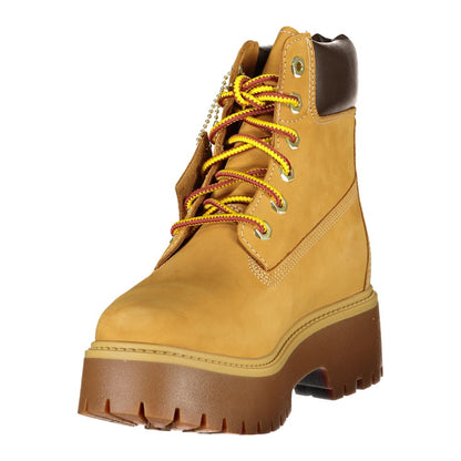 Timberland Damenstiefel aus braunem Leder