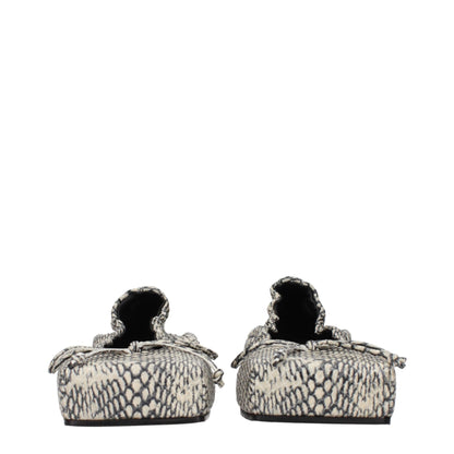 Jacquemus Beige Lederballerinas