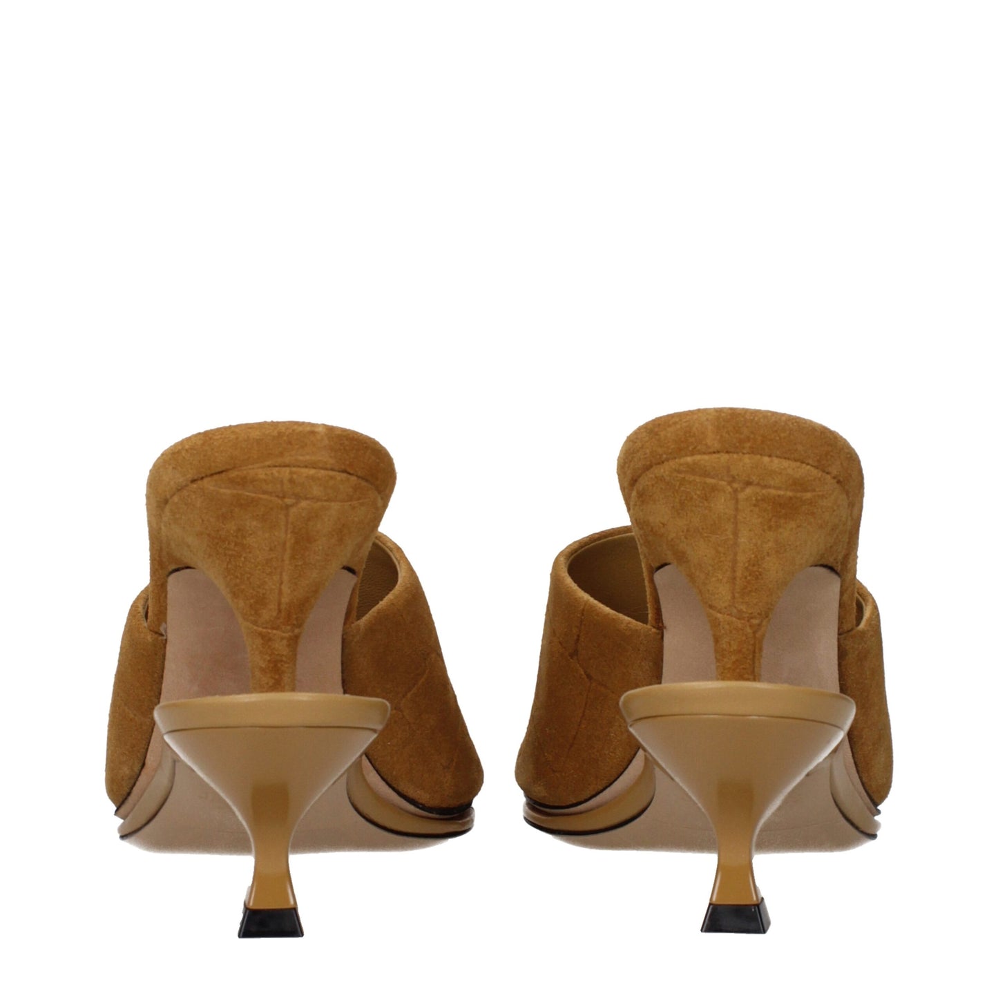 Jacquemus braune Leder-Stiletto-Sandalen