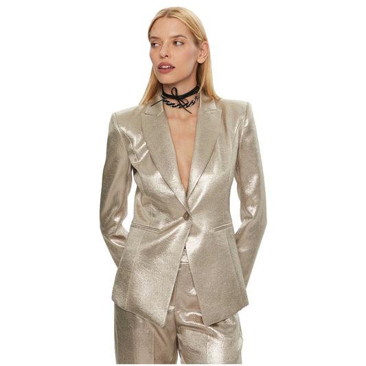 Gelber Polyesterblazer von Patrizia Pepe