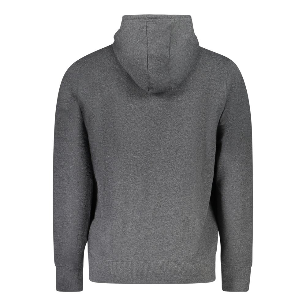 Accademia Militare Grauer Herrenpullover aus recycelter Baumwolle