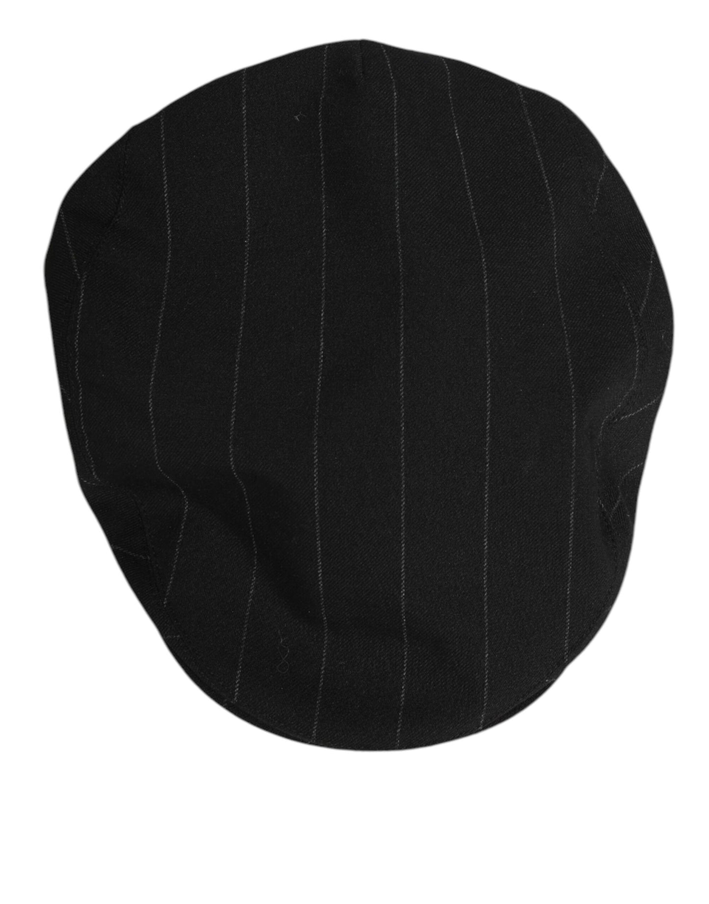 Dolce &amp; Gabbana Schwarzer Polyester-Newsboy-Hut für Herren