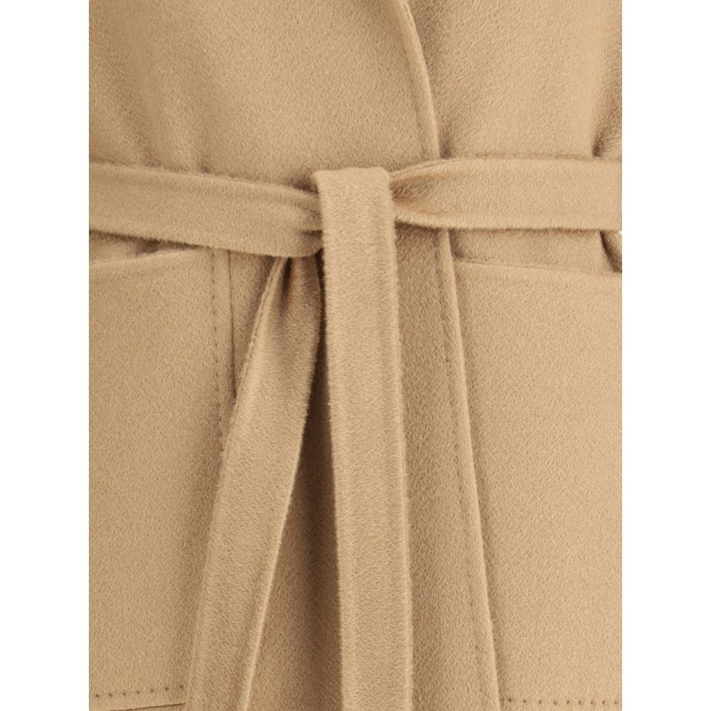 Max Mara beiger Kaschmirmantel