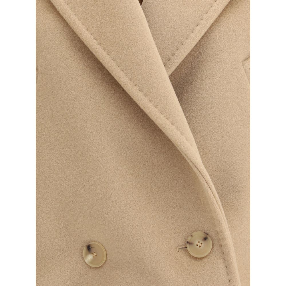 Max Mara beiger Wollmantel