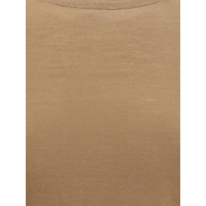 Max Mara braunes Fleece-Woll-Oberteil