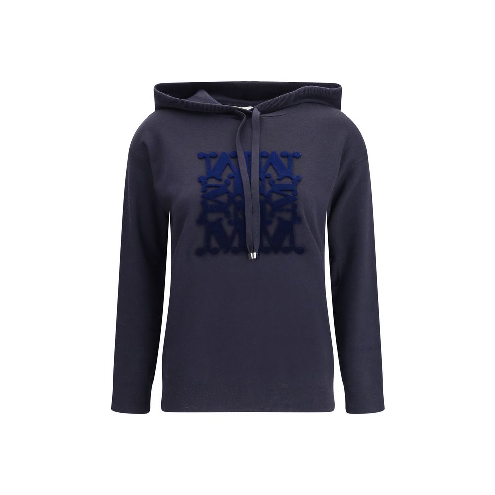 Schwarzes Woll-Sweatshirt von Max Mara