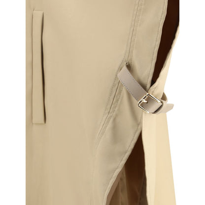 Max Mara beiger Baumwollmantel