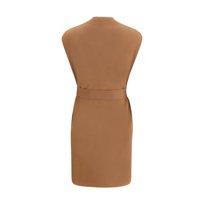 Max Mara Brauner Viskosemantel