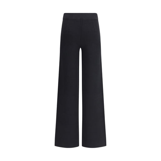 Max Mara Schwarze Freizeithose aus Viskose